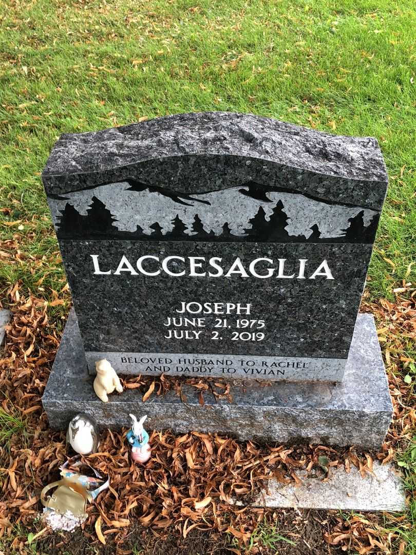 Joseph Michael Laccesaglia's grave. Photo 1