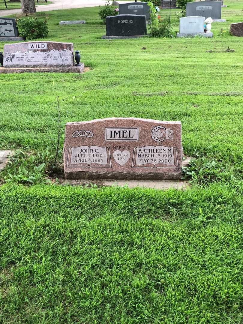 Kathleen M. Imel's grave. Photo 2