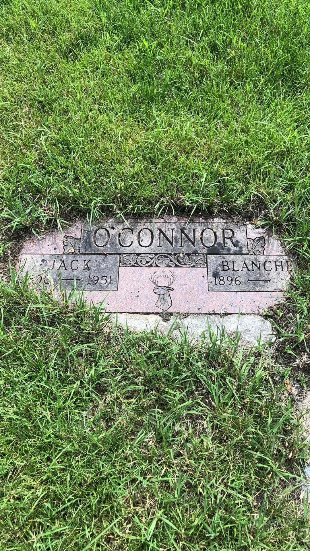 Blanche O'Connor's grave. Photo 1