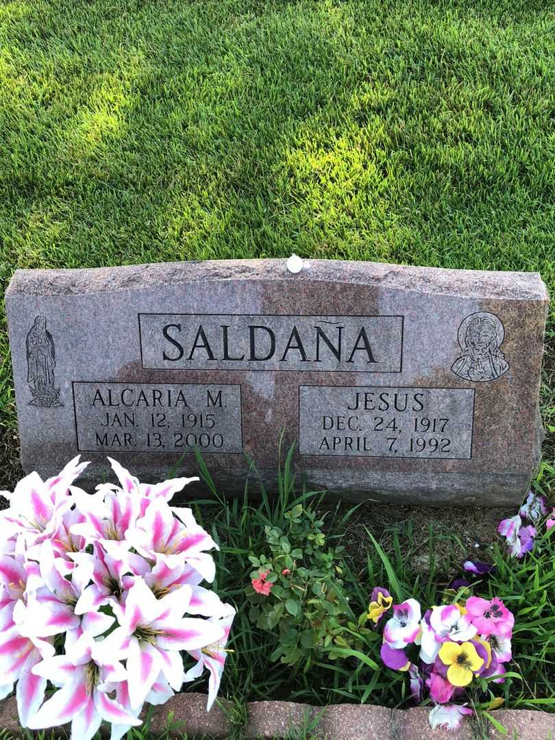 Jesus Saldana's grave. Photo 3