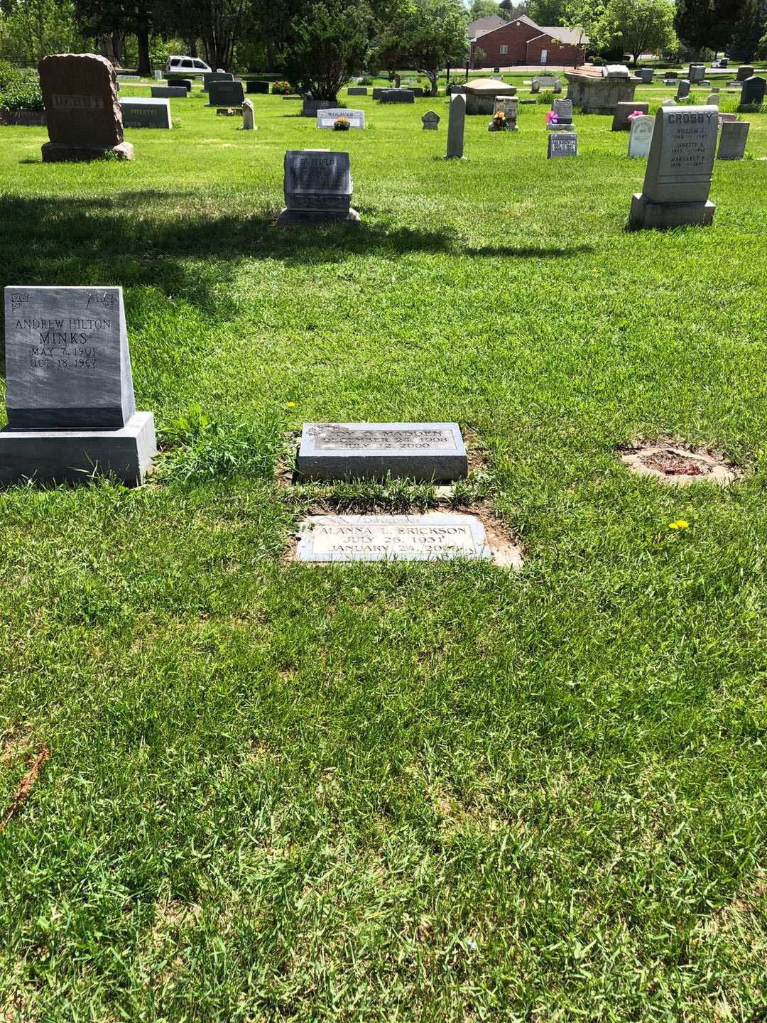 Alanna L. Erickson's grave. Photo 2