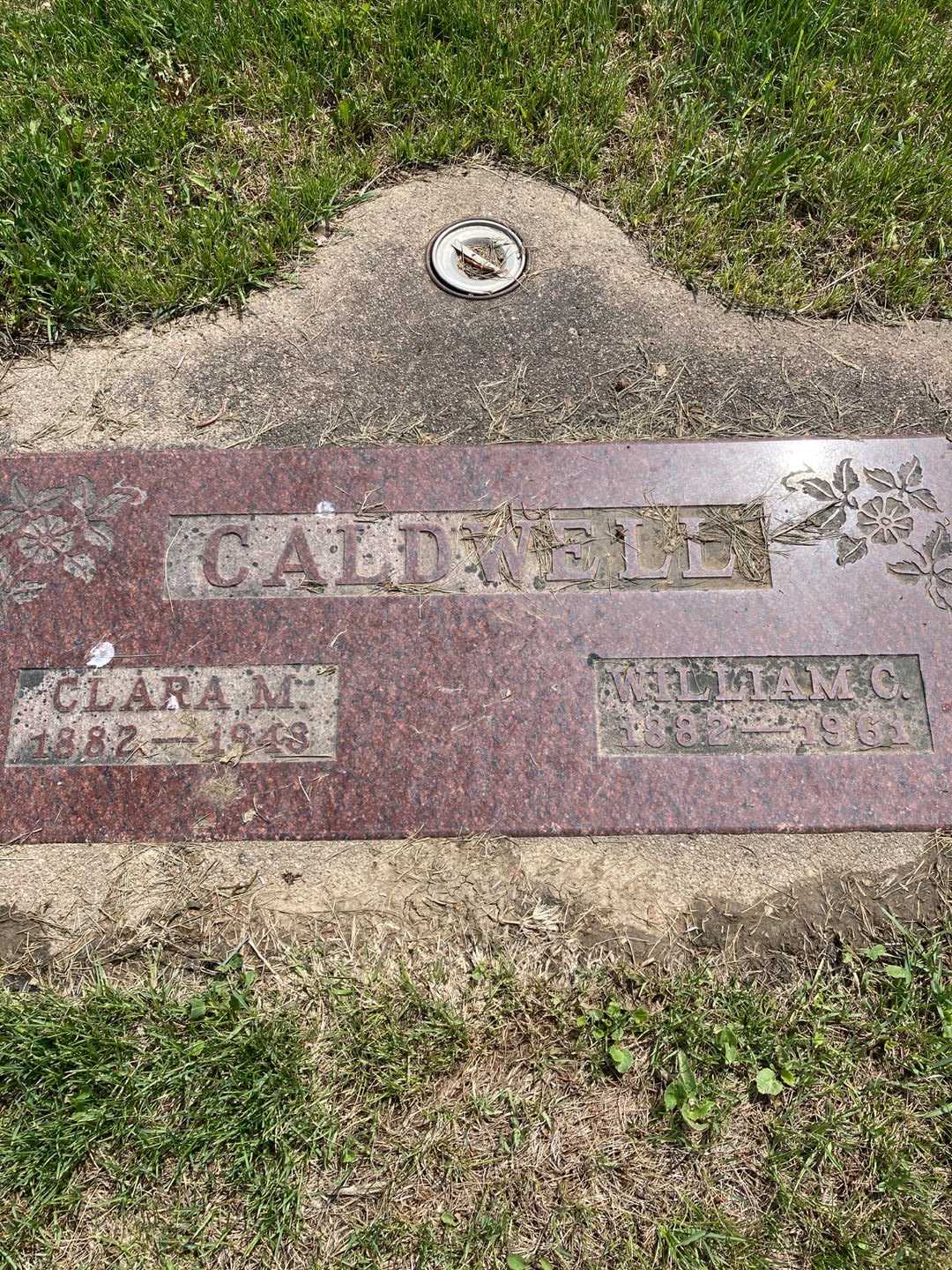 Infant Caldwell's grave. Photo 1