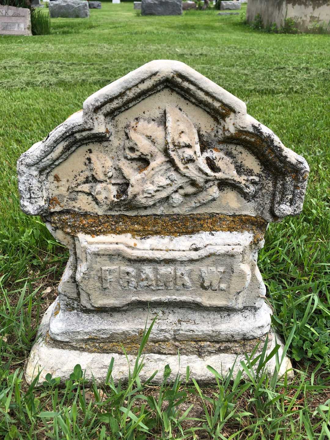 Frank W. Quigley's grave. Photo 2