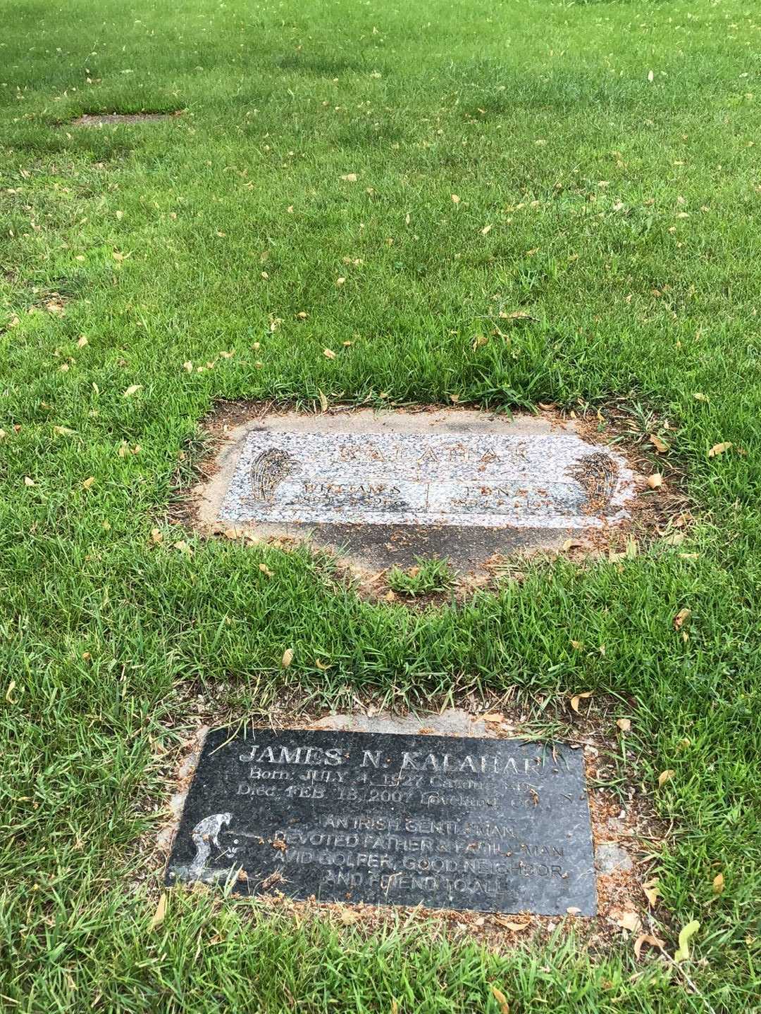 Edna S. Kalahar's grave. Photo 2