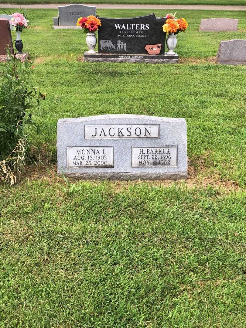 H. Parker Jackson's grave. Photo 2