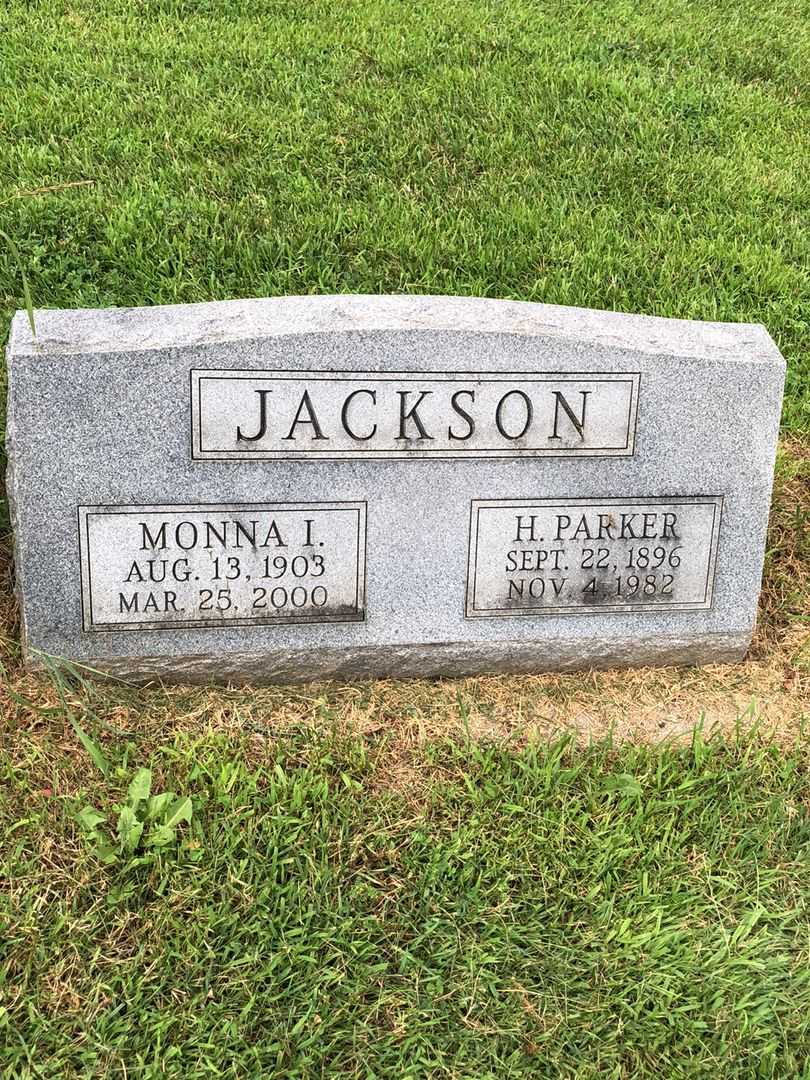 H. Parker Jackson's grave. Photo 1