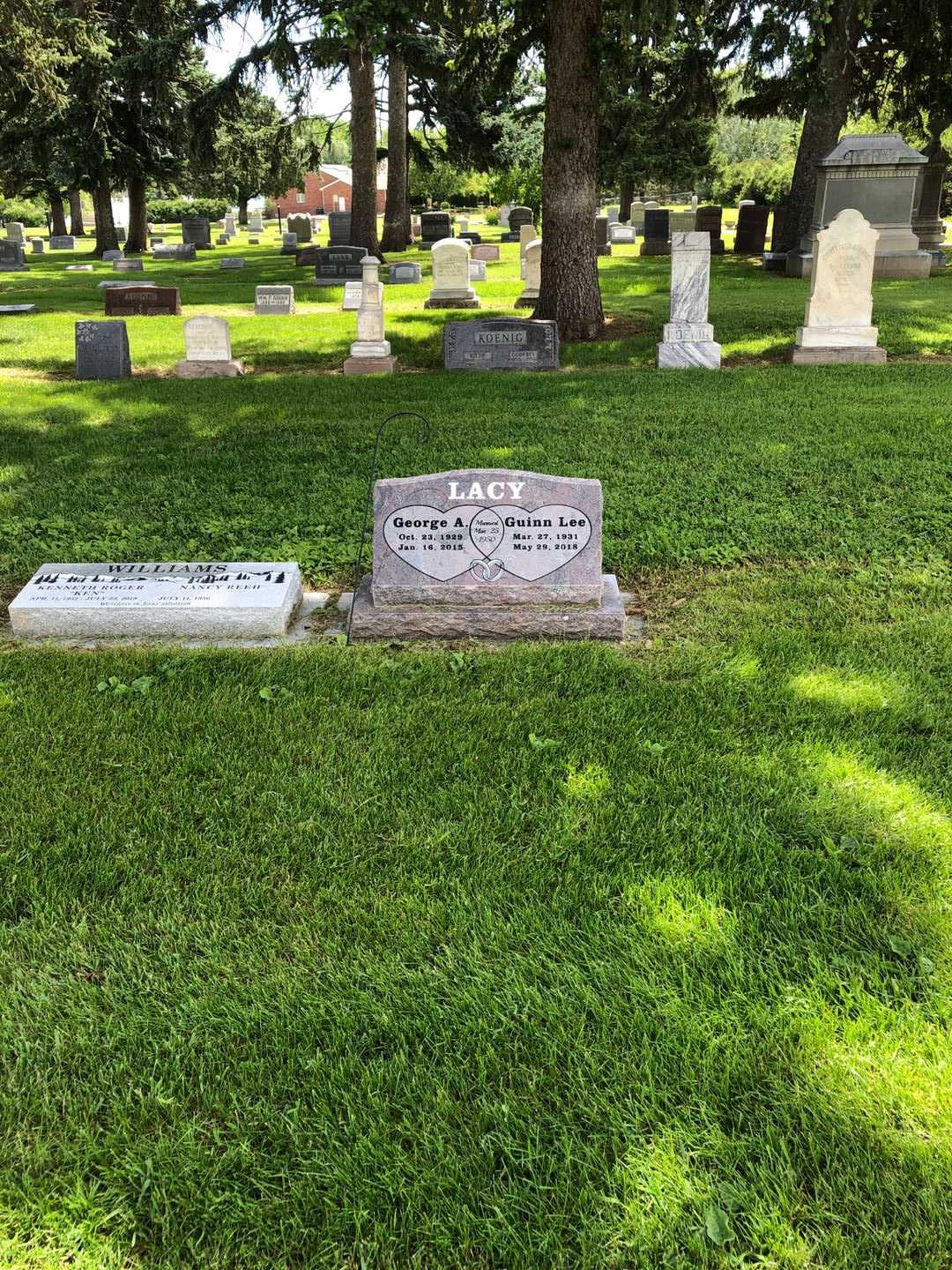 Guinn Lee Lacy's grave. Photo 2