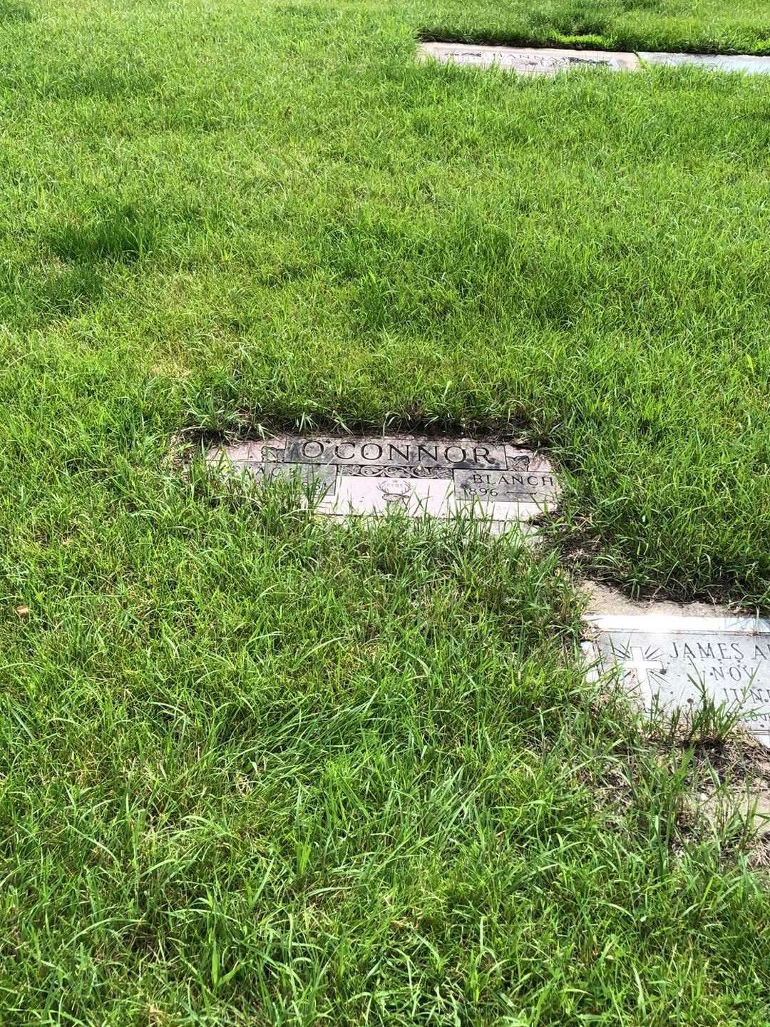 Blanche O'Connor's grave. Photo 2