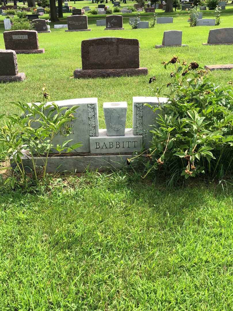 George H. Babbitt's grave. Photo 2