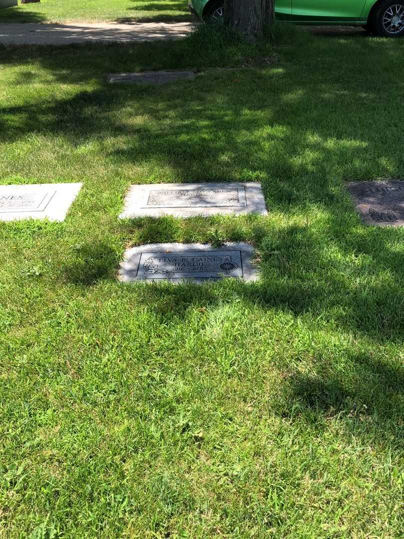 Elva R. Gaines Hardie's grave. Photo 4