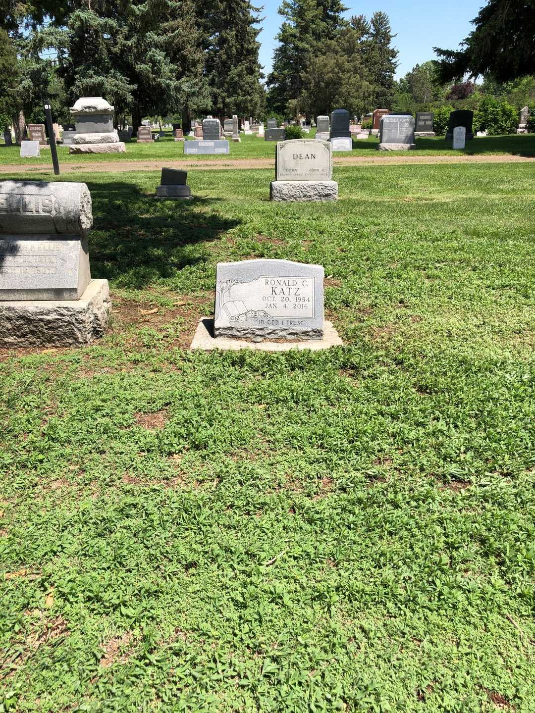 Ronald C. Katz's grave. Photo 4