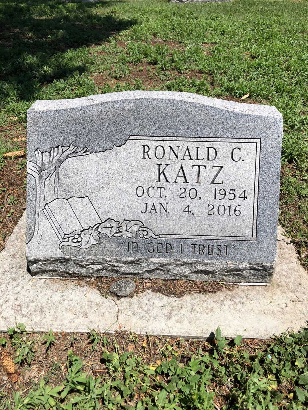 Ronald C. Katz's grave. Photo 5