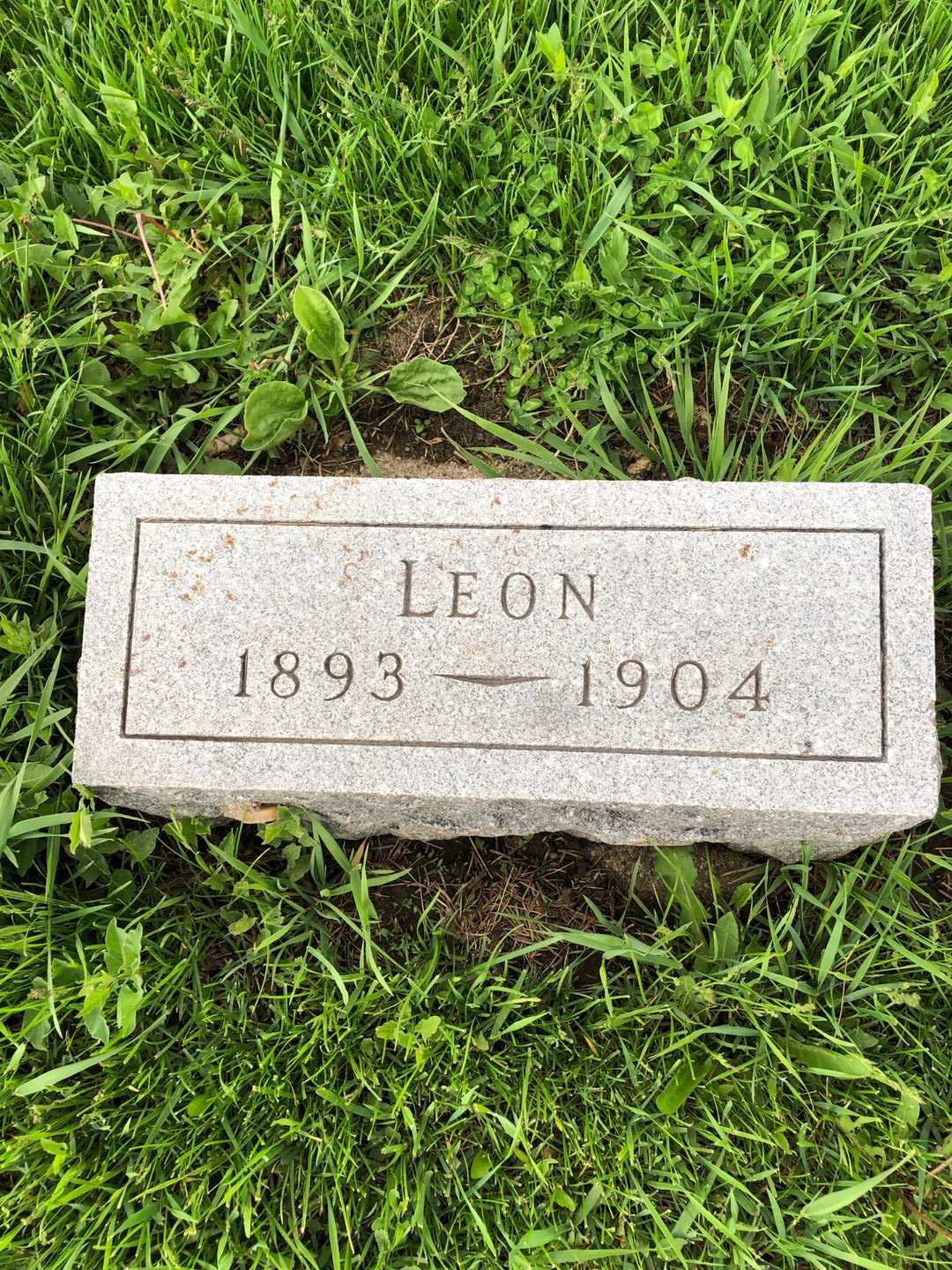 Leon Nafus's grave. Photo 3