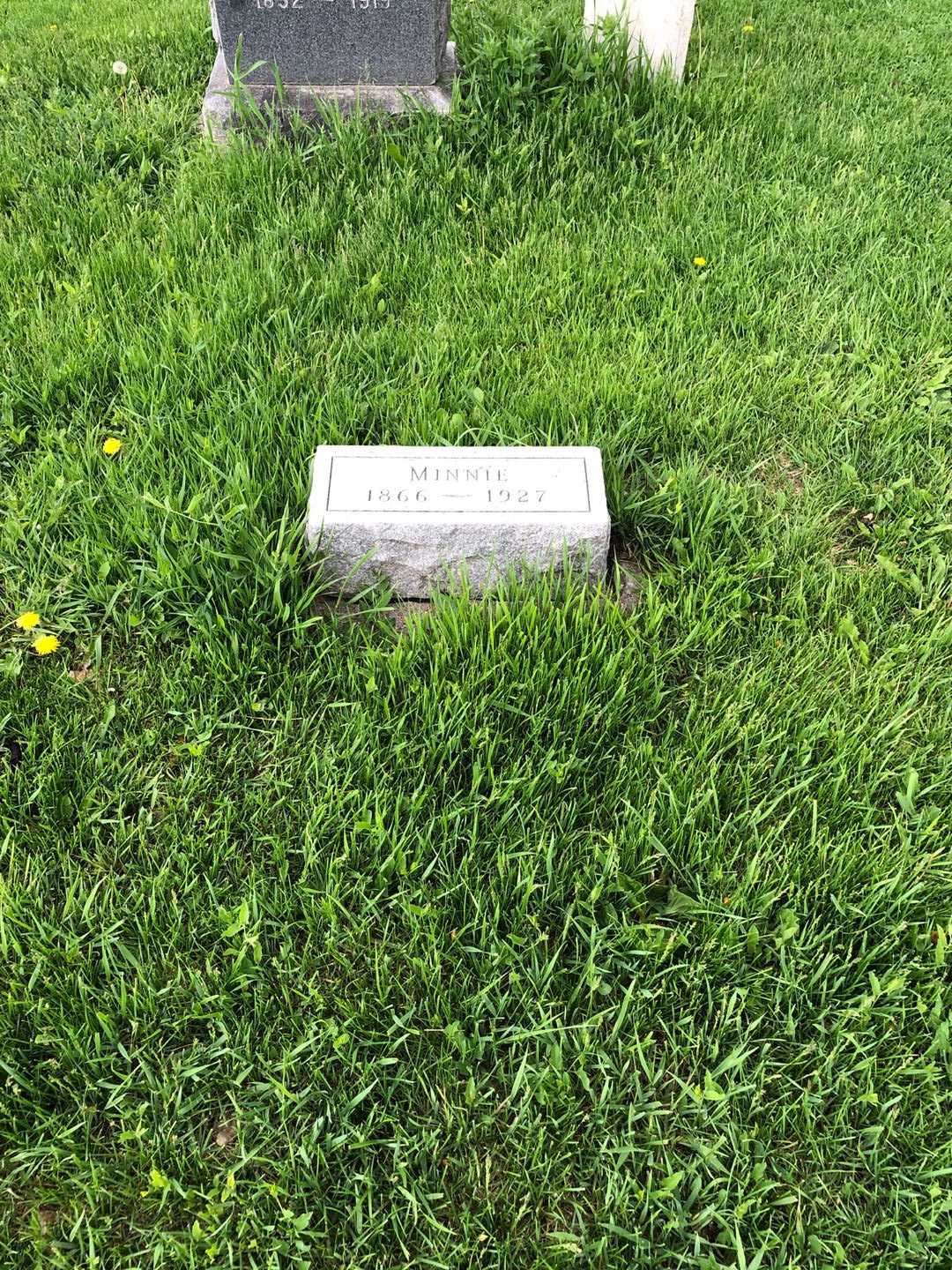 Minnie Nafus's grave. Photo 2