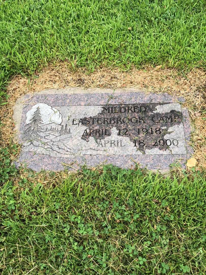 Mildred Easterbrook Camp's grave. Photo 3