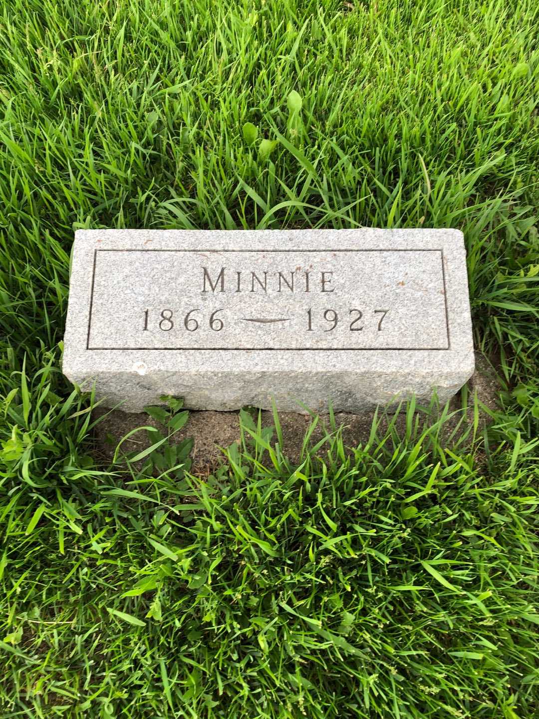 Minnie Nafus's grave. Photo 3