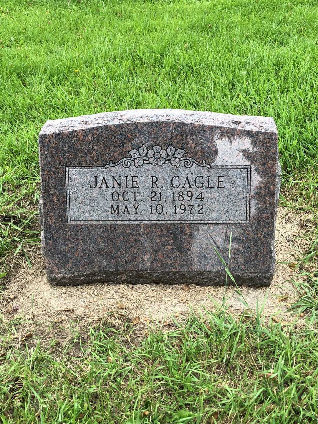 Elizabeth Janie R. Cagle's grave. Photo 1