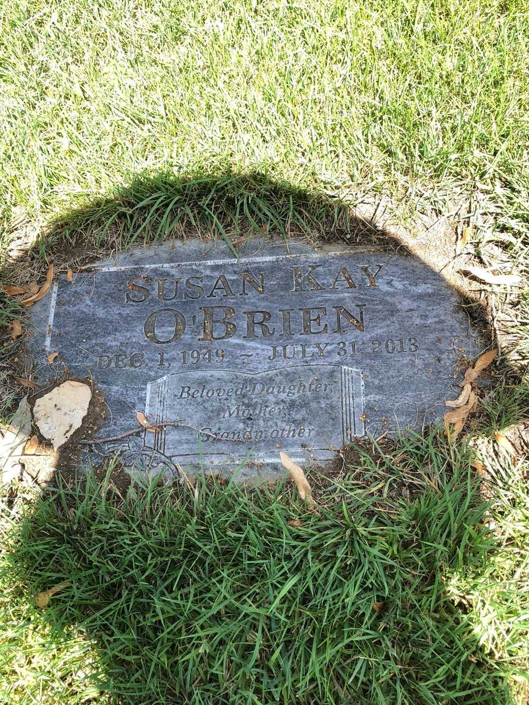 Susan Kay O'Brien's grave. Photo 1