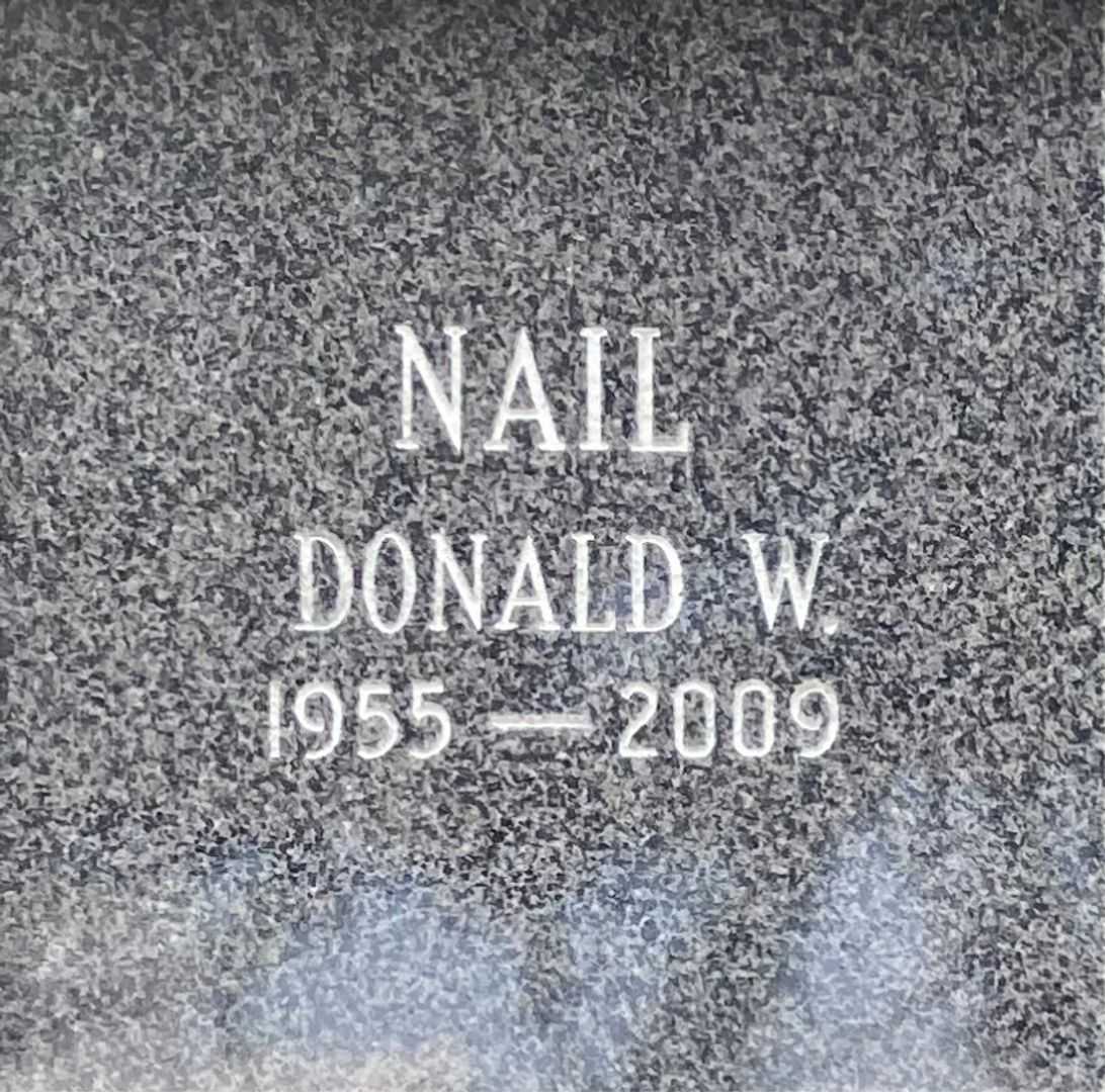 Donald Wayne Nail's grave