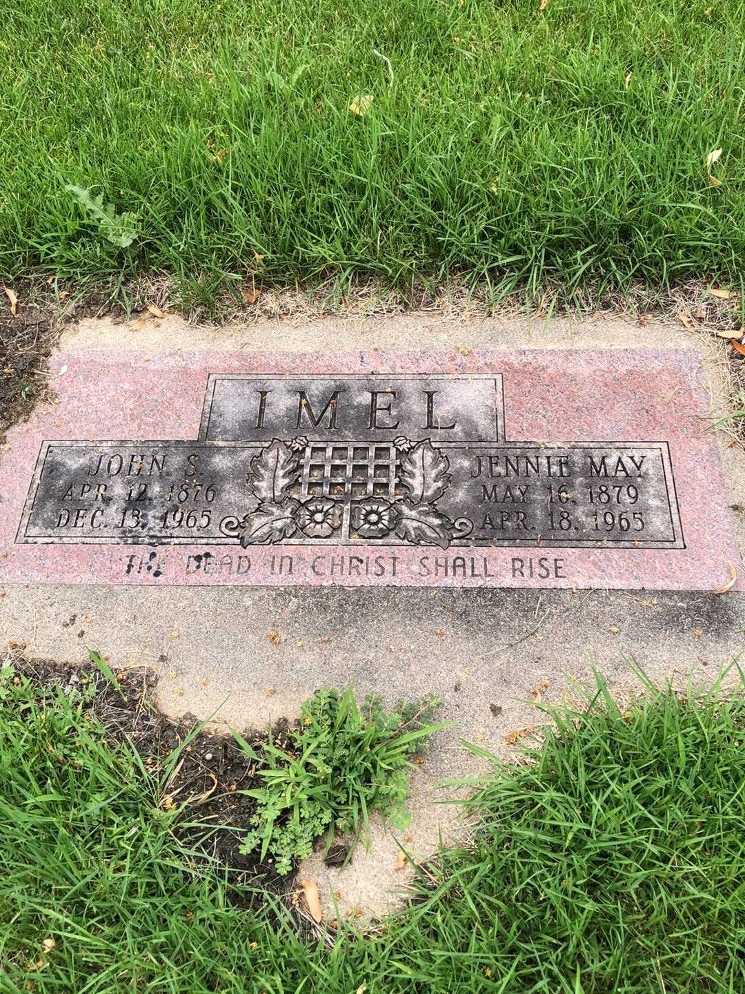 John S. Imel's grave. Photo 1