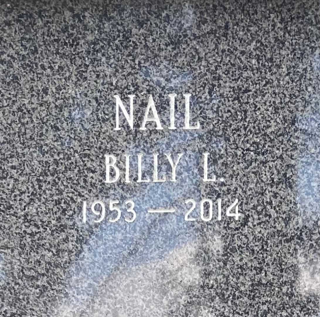 Billy L. Nail's grave